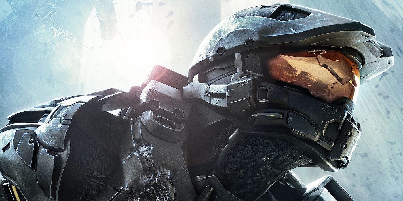 Close Up of Master Chief in Halo 4