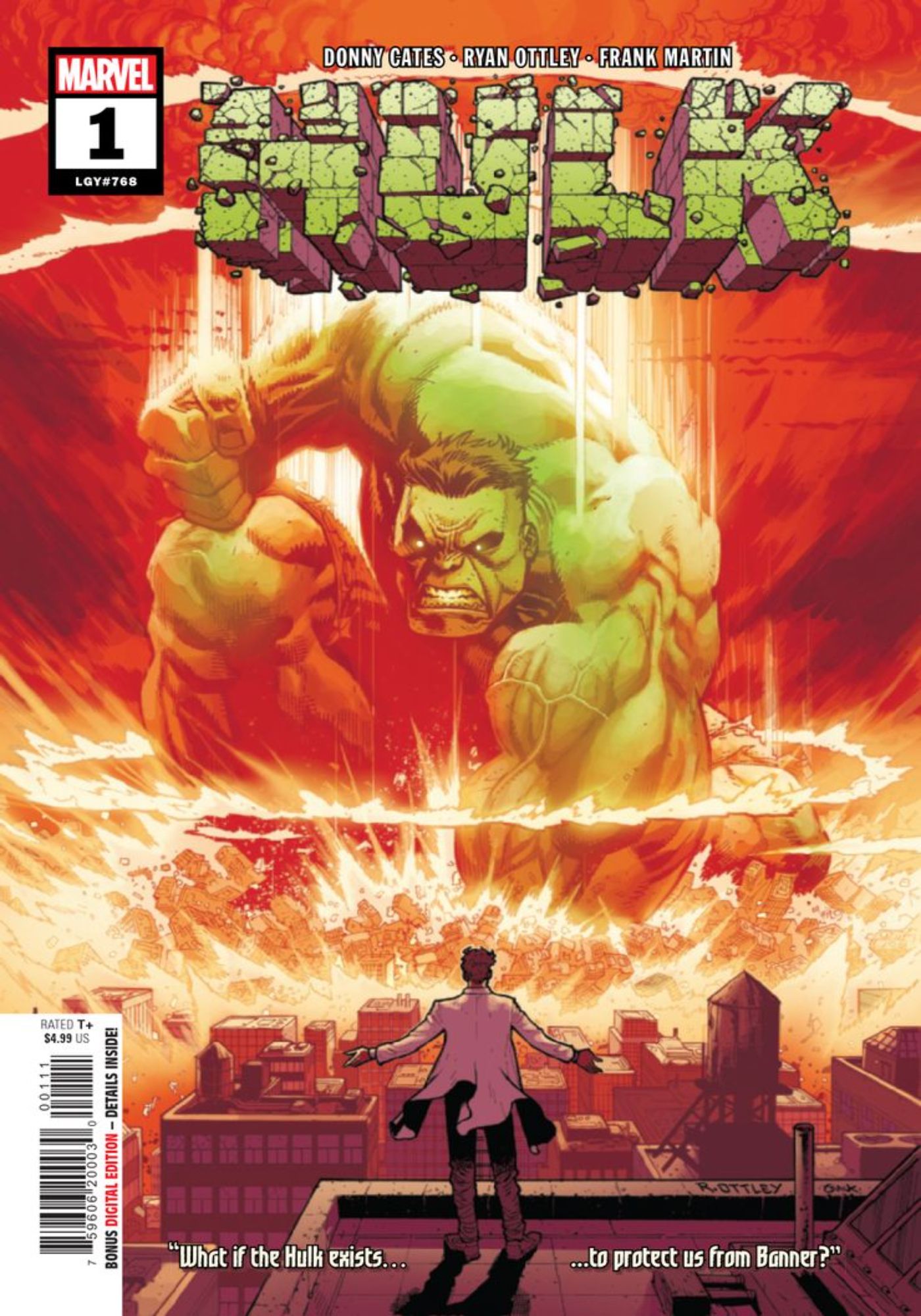 The Hulk Is Protecting The World From Bruce Banner in New Series