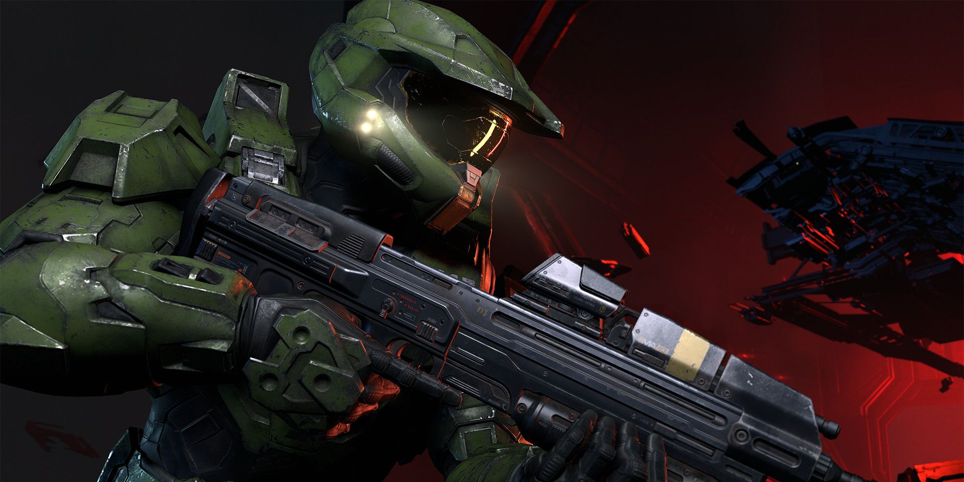 Halo Infinite Master Chief with Weapon