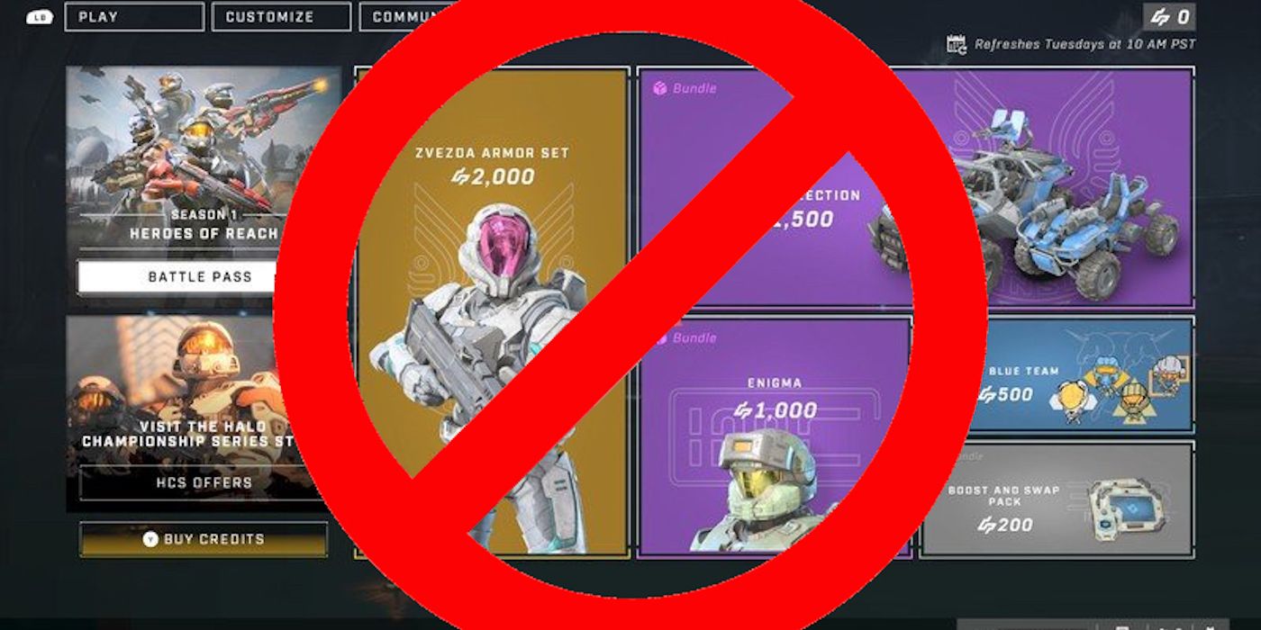 Halo Infinite players plan to boycott item store