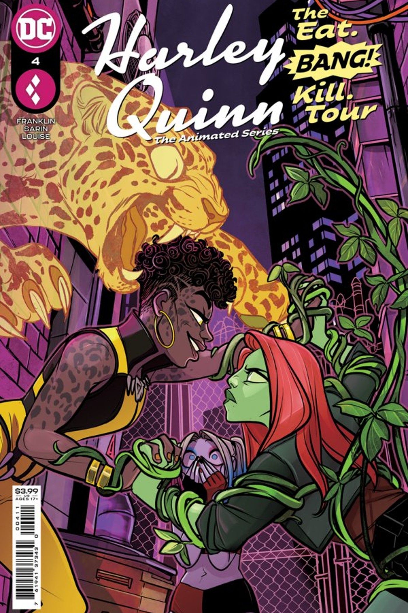 Harley Quinn Poison Ivy Vixen Cover