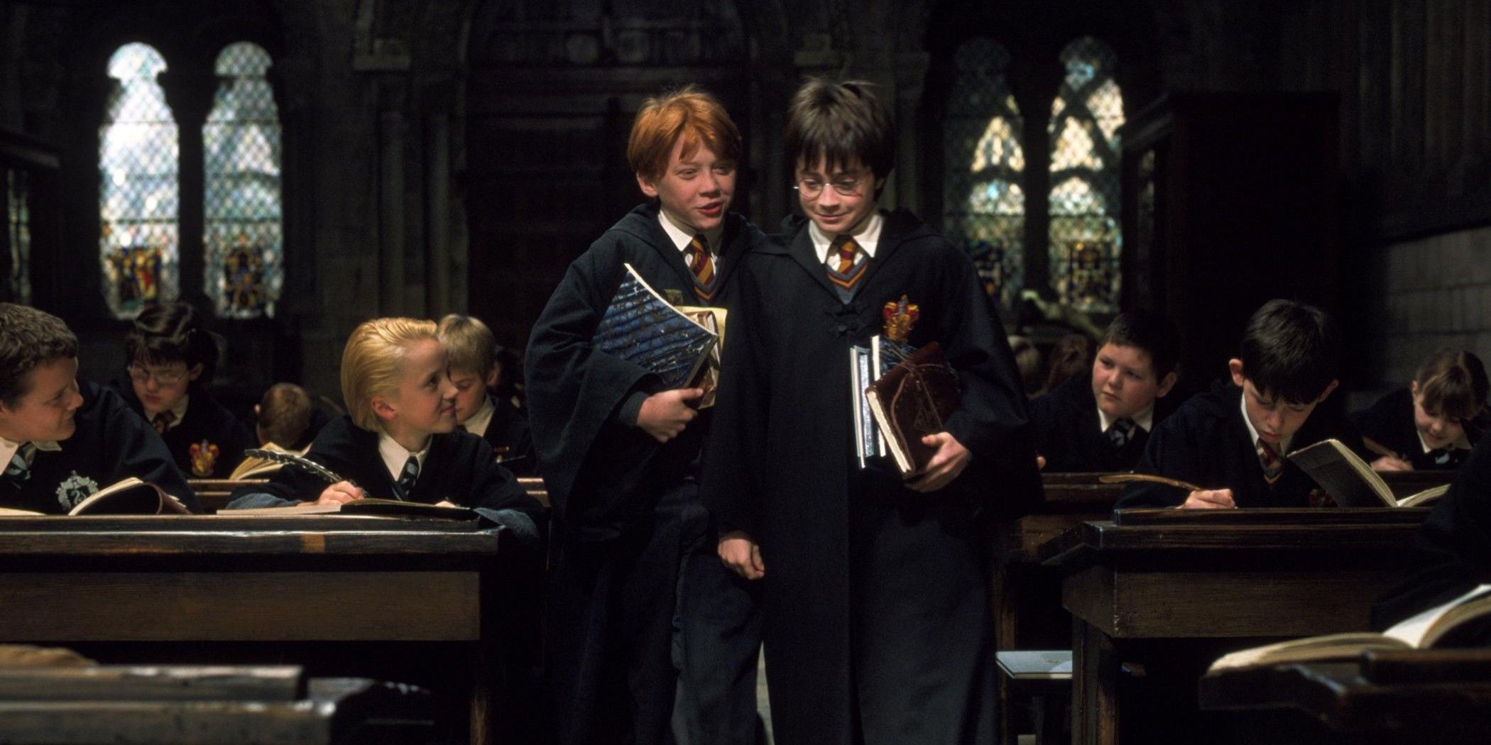 Harry Potter and the Sorcerer's Stone Daniel Radcliffe Rupert Grint Ron Weasley