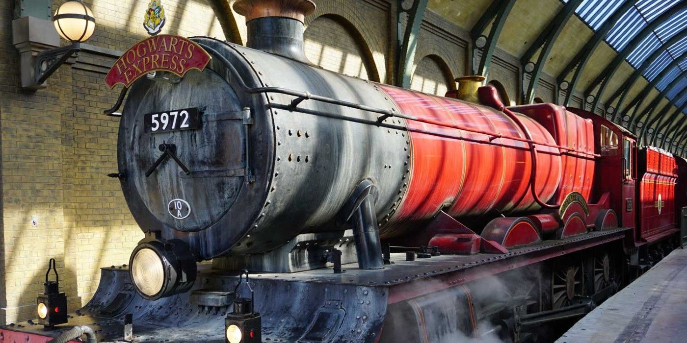 The Hogwarts Express at the Wizarding World of Harry Potter.