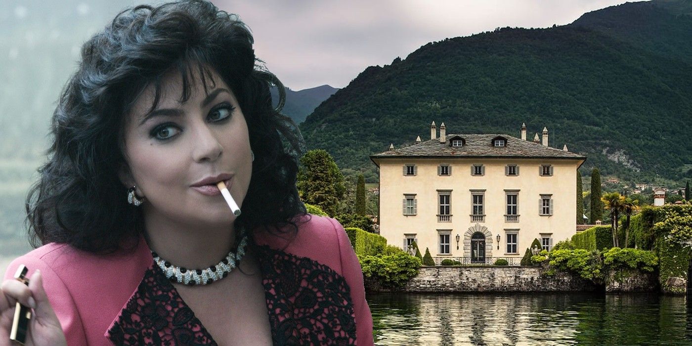House of Gucci Lady Gaga Villa Balbiano