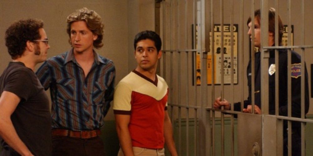 Hyde Randy and Fez meet Kelso in Jail in That '70s Show