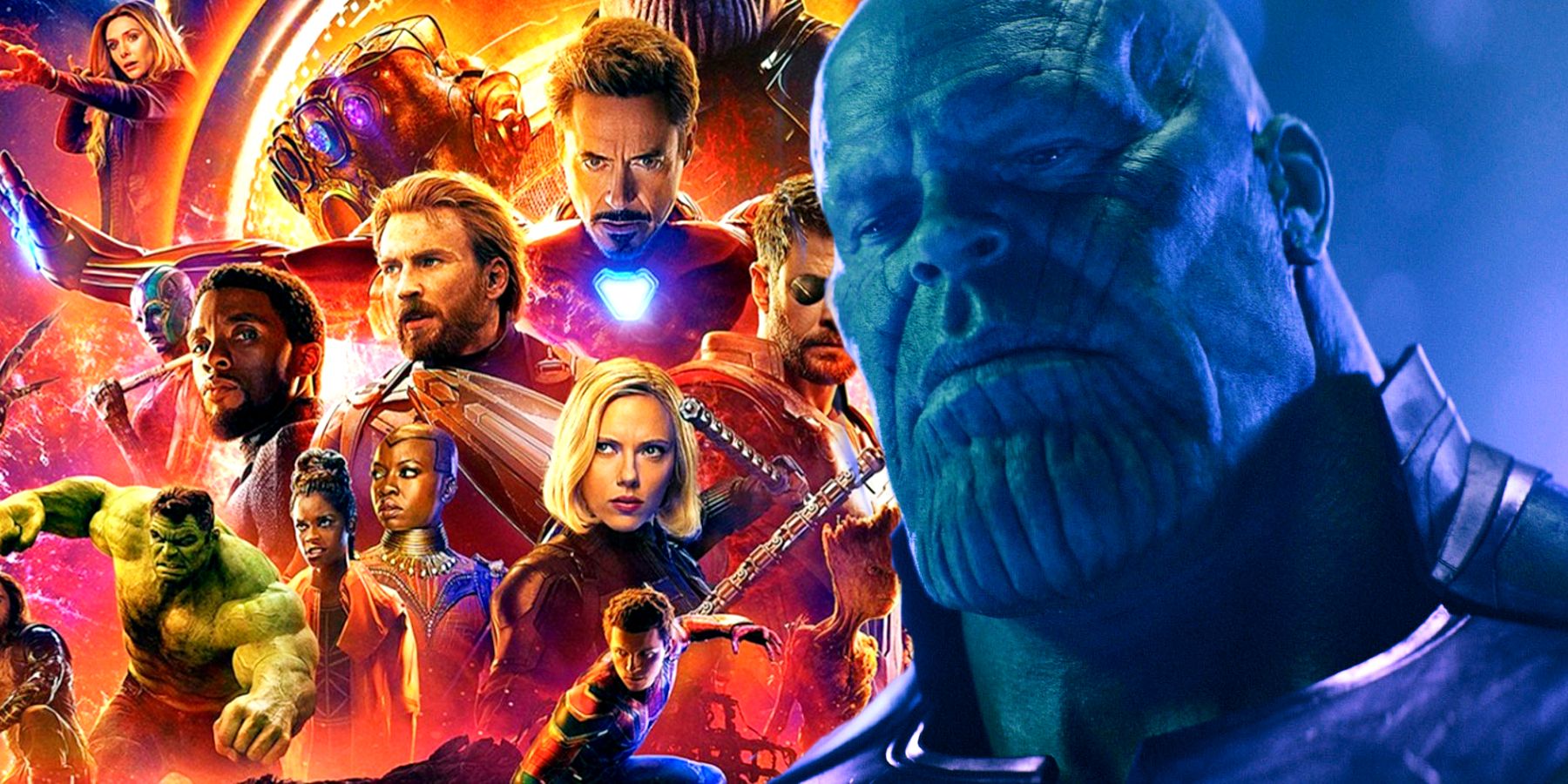 Infinity War Poster Thanos Best MCU