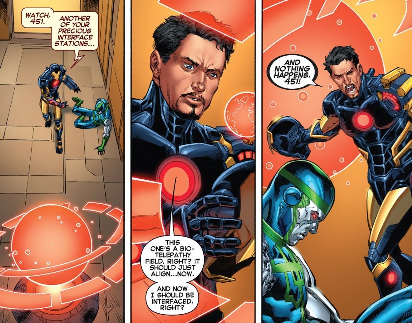 Iron Man can't pilot godkiller