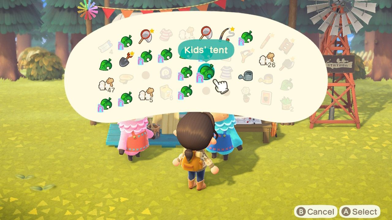 Items Able to be Customized by Reese and Cyrus in Animal Crossing New Horizons