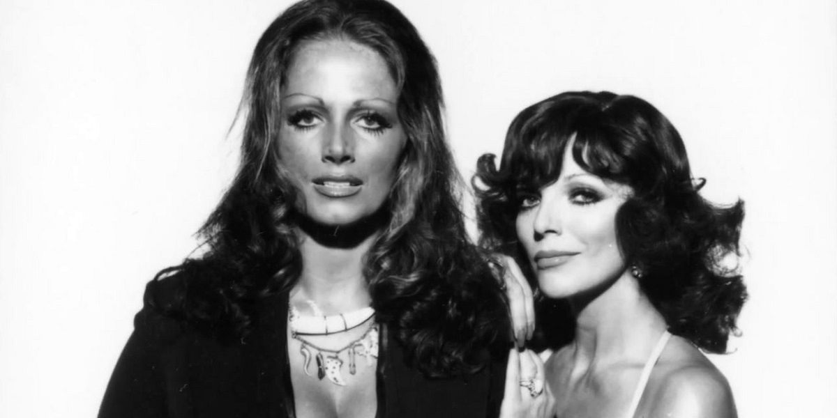 Joan and Jackie Collins