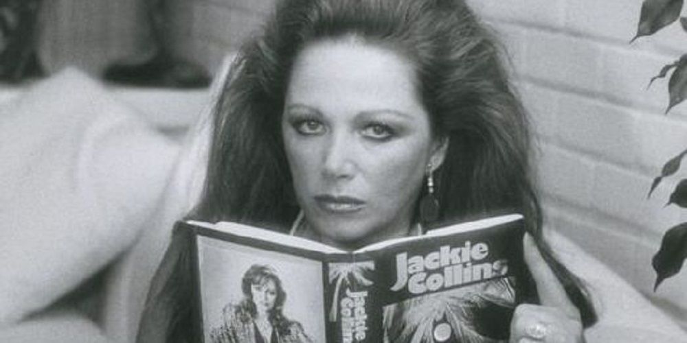 Jackie Collins reading