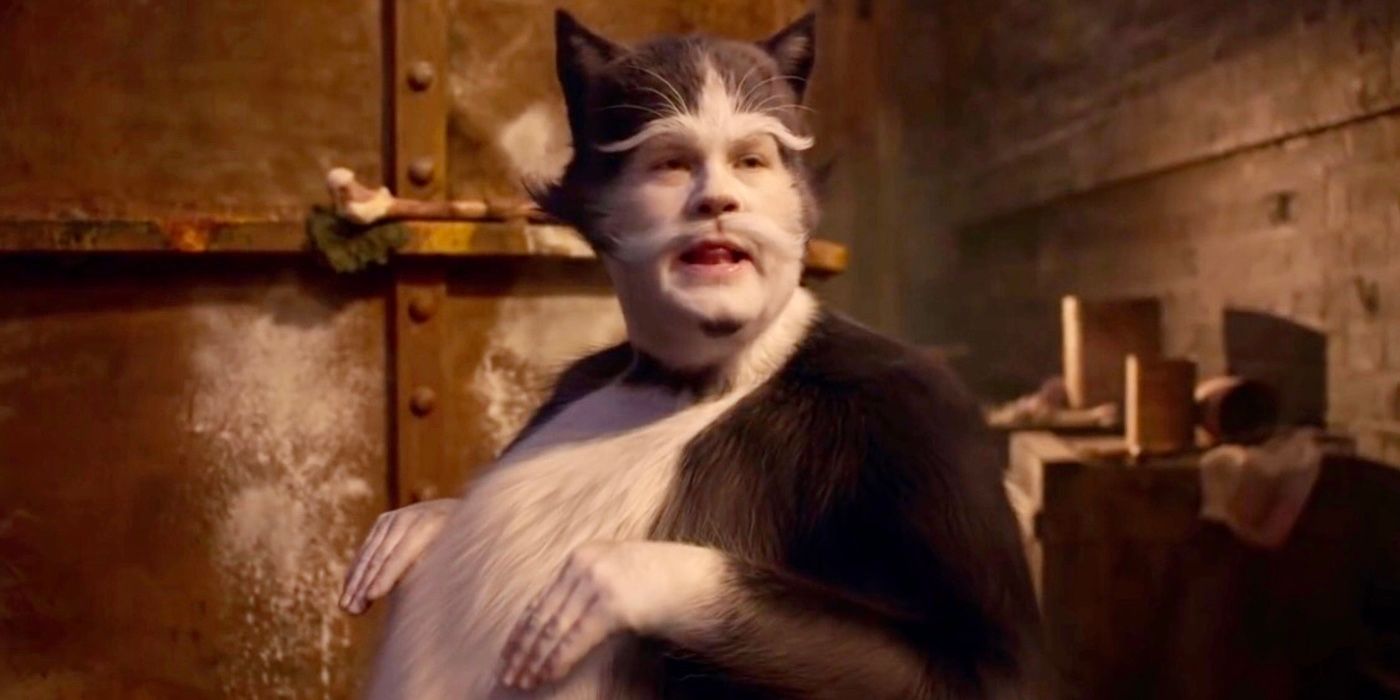 Corden as Bustopher Jones in Cats