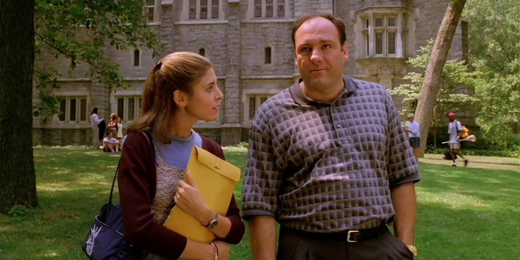 James Gandolfini in The Sopranos Episode College