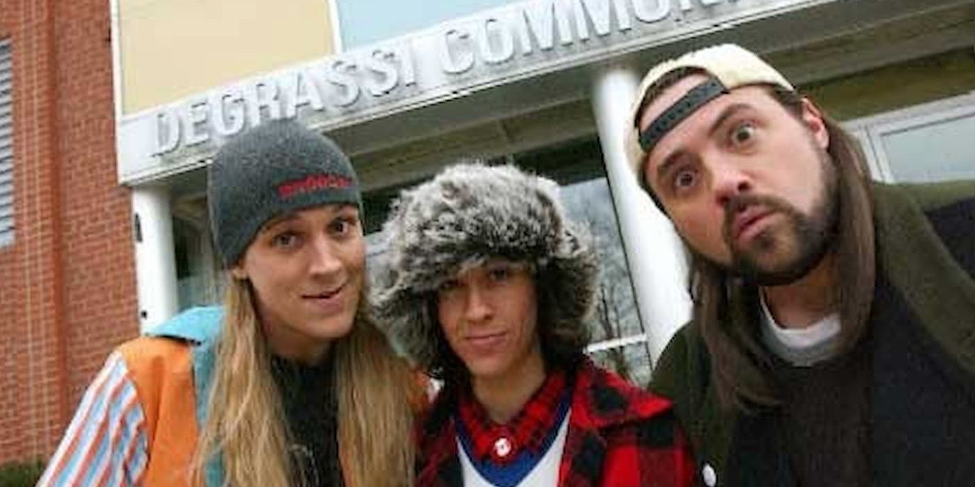 Jason Mewes on Degrassi with Alanis Morissette and Kevin Smith.