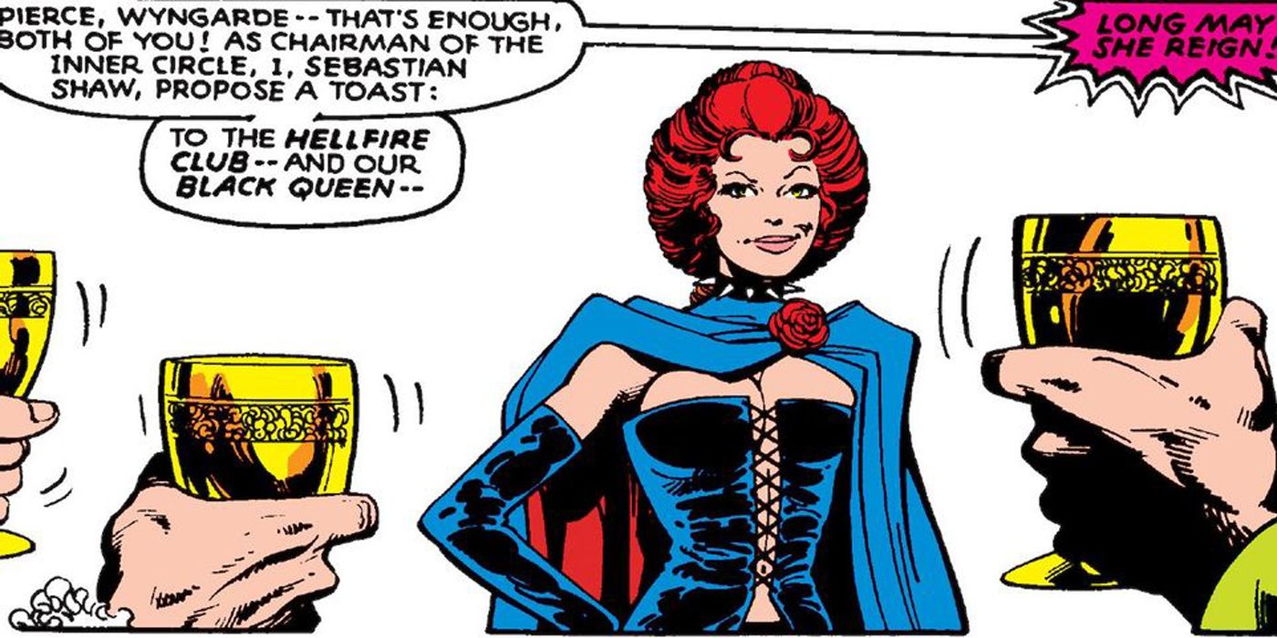Jean Grey becomes the Hellfire Clubs Black Queen
