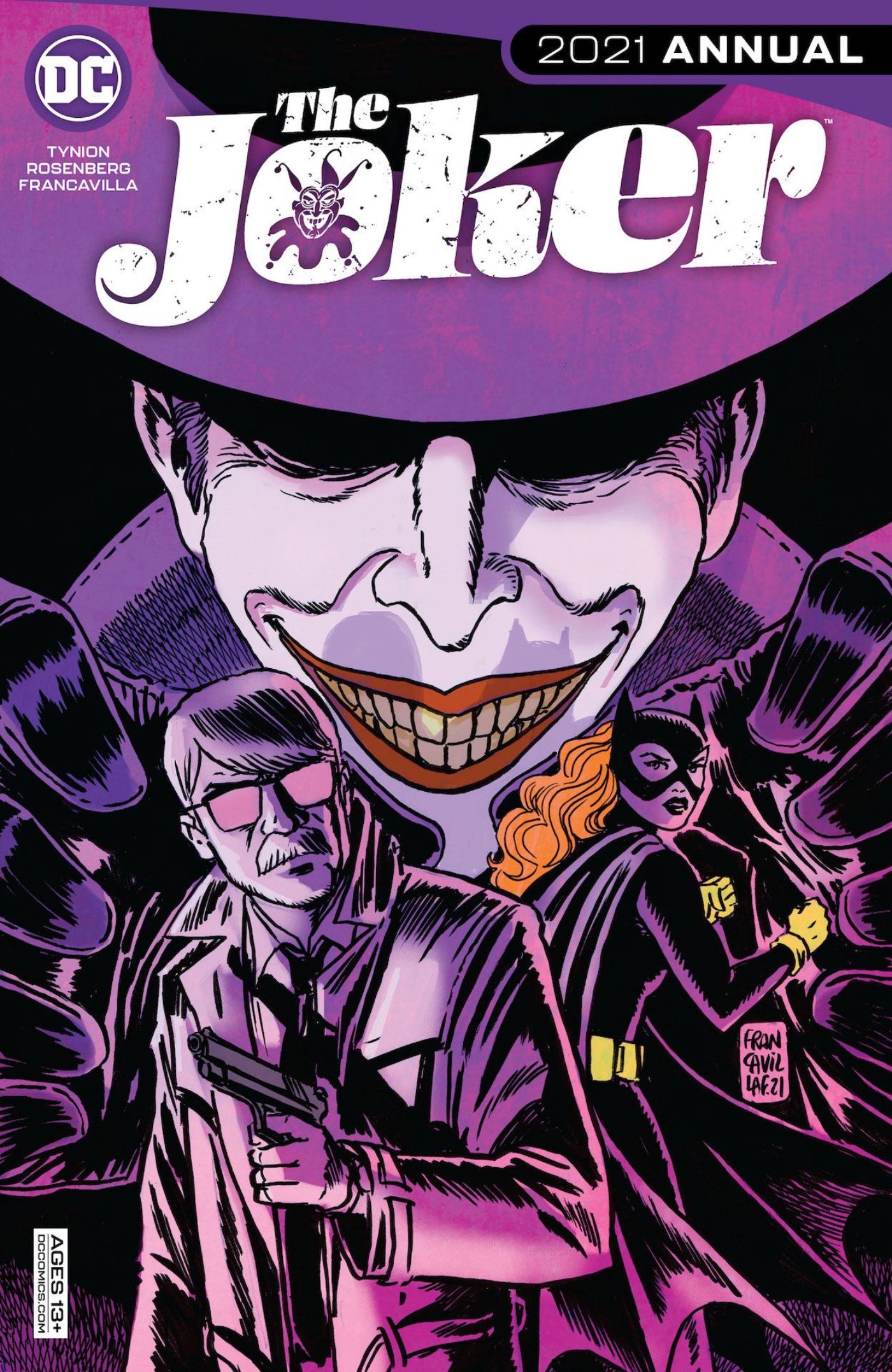 Joker Gets a Perfect Gritty 70s Vibe From Artist Francesco Francavilla