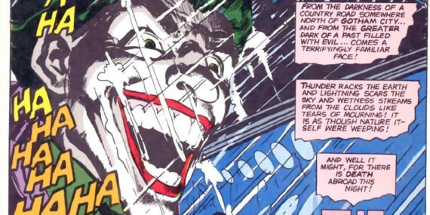 Joker laughing maniacally in Joker&rsquo;s Five-Way Revenge