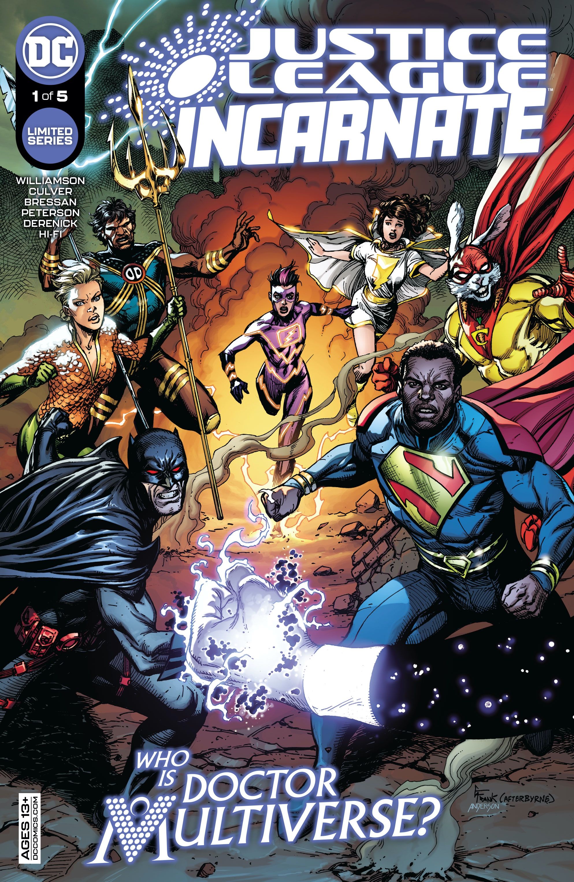 The Justice League of DC's Multiverse Prepares for War in New Preview