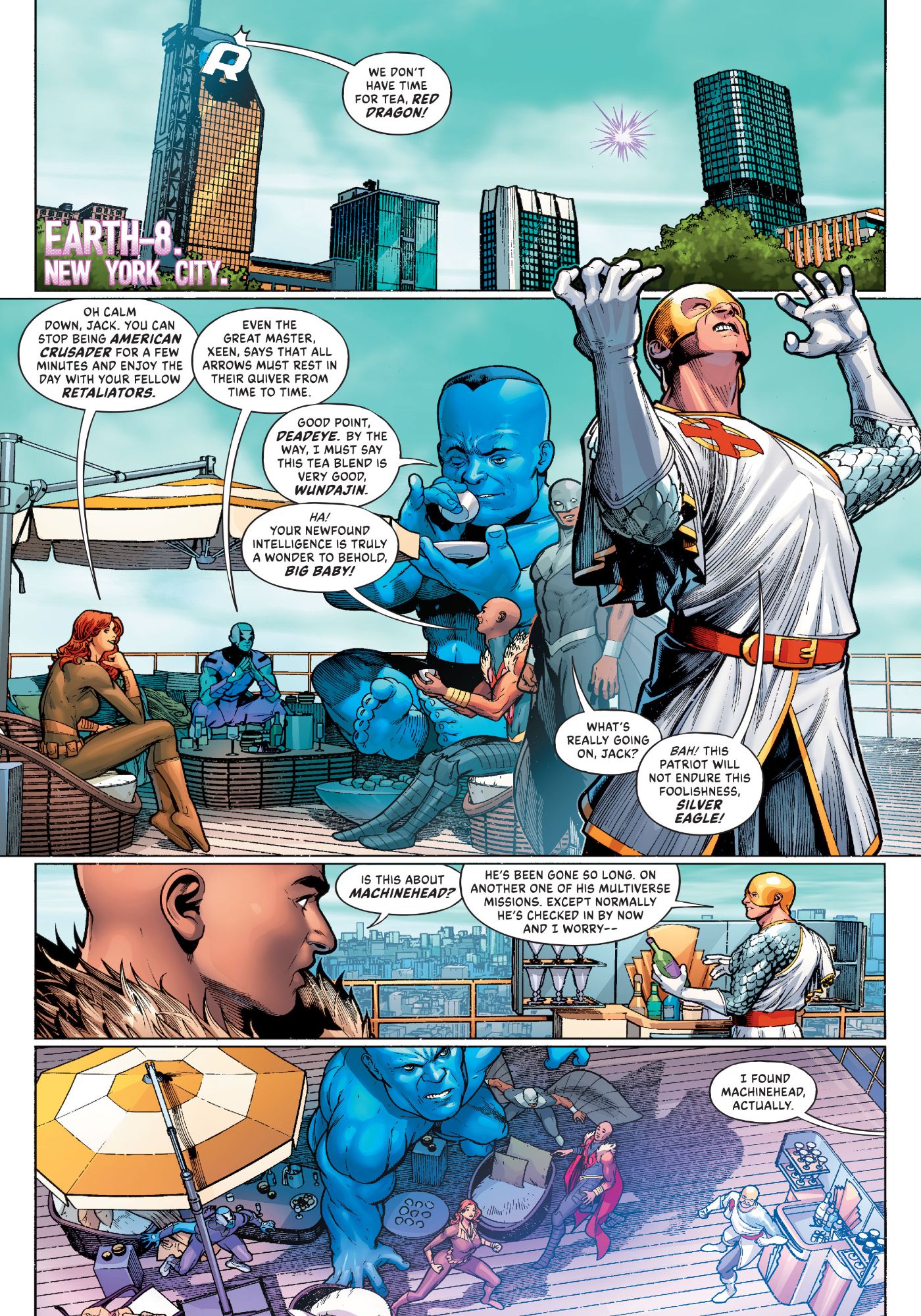 DCs Avengers Parody Roasts Thanos Captain America & Smart Hulk