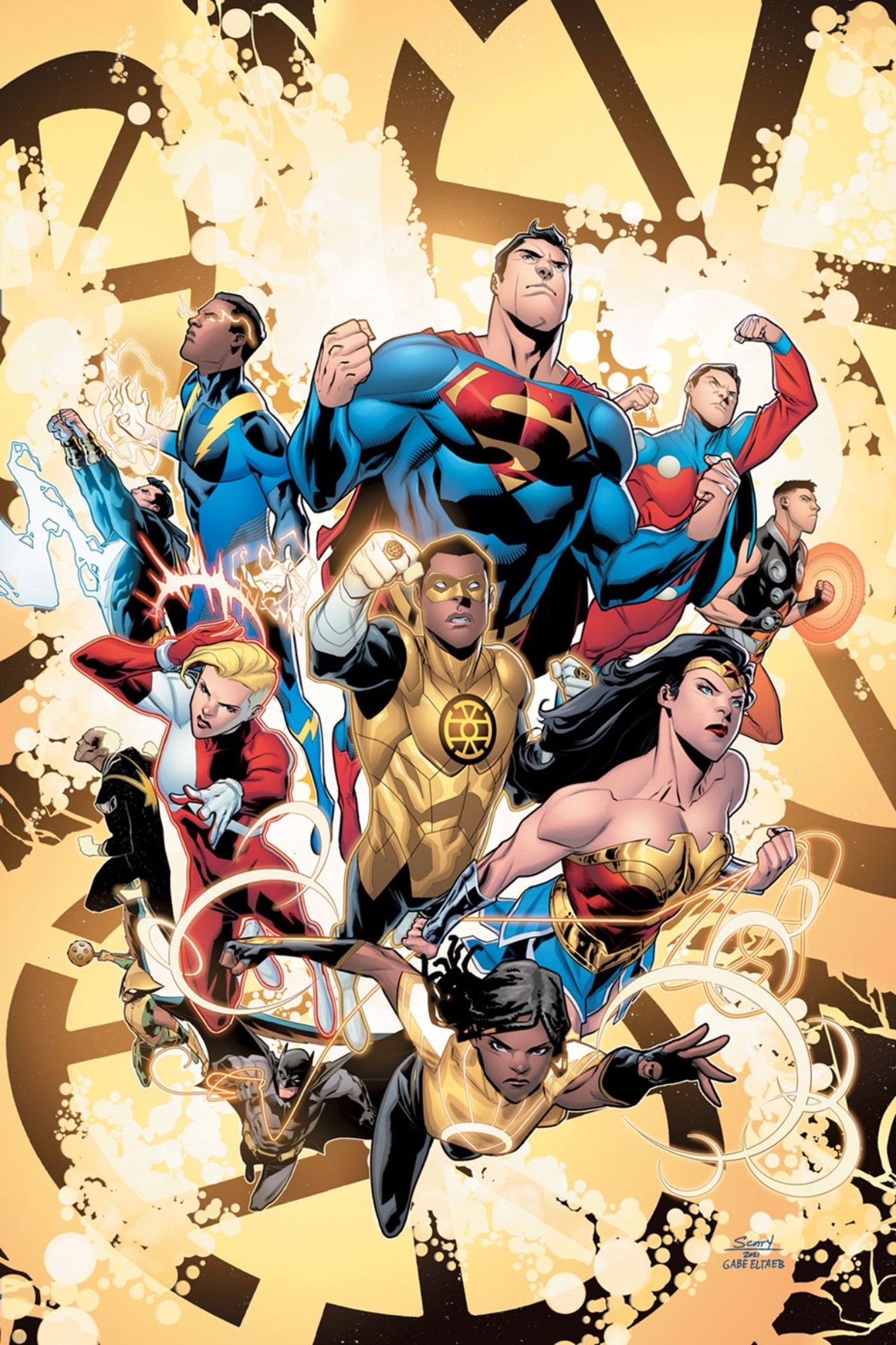 Justice League Vs Legion of Super-Heroes Cover