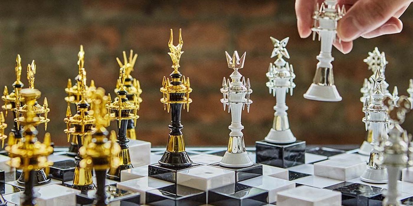 Kingdom Hearts chess set is a gorgeous replica