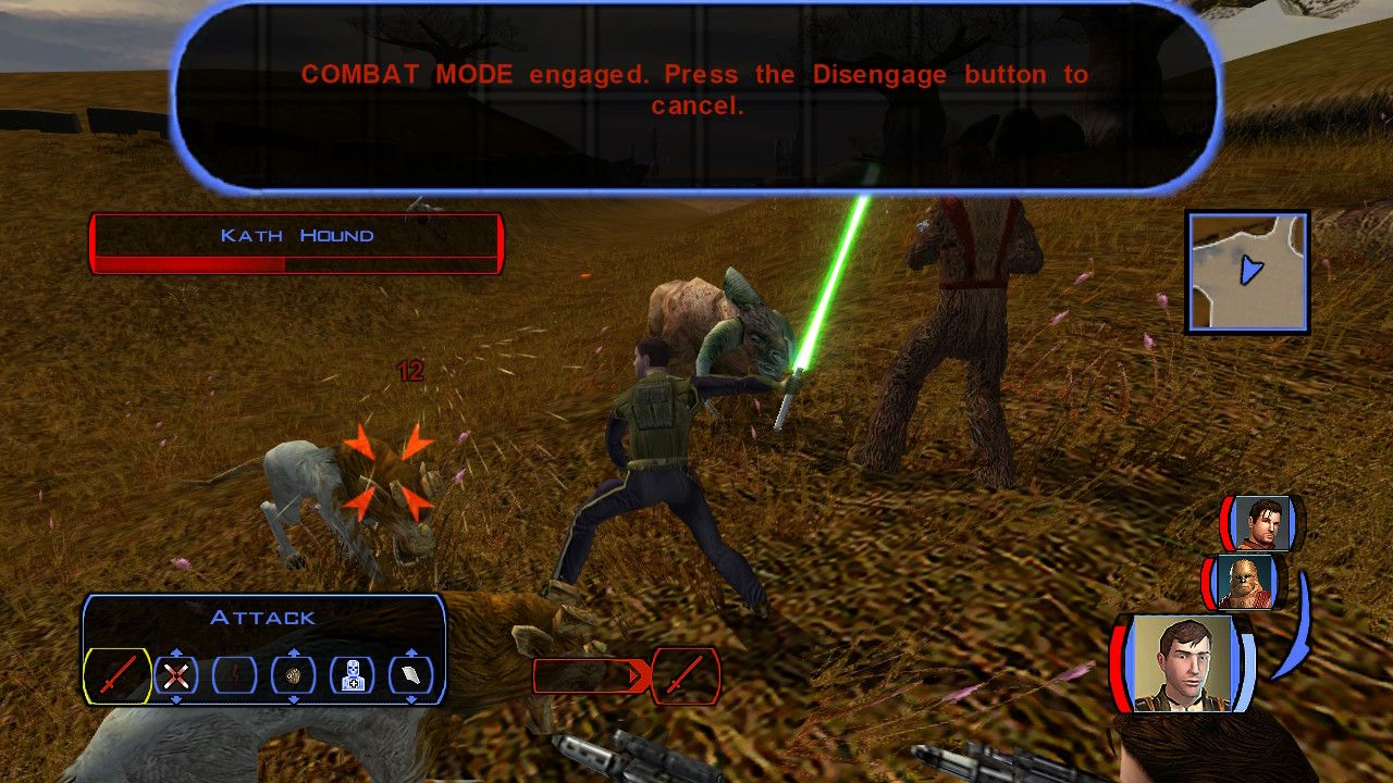 Knights of the Old Republic Lightsaber Combat