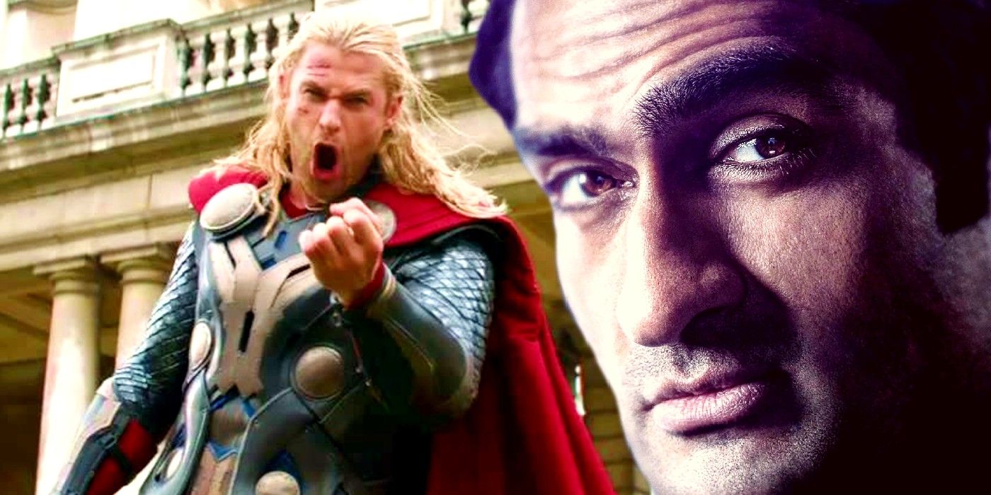 Kumail Nanjiani Kingo Eternals Thor Chris Hemsworth