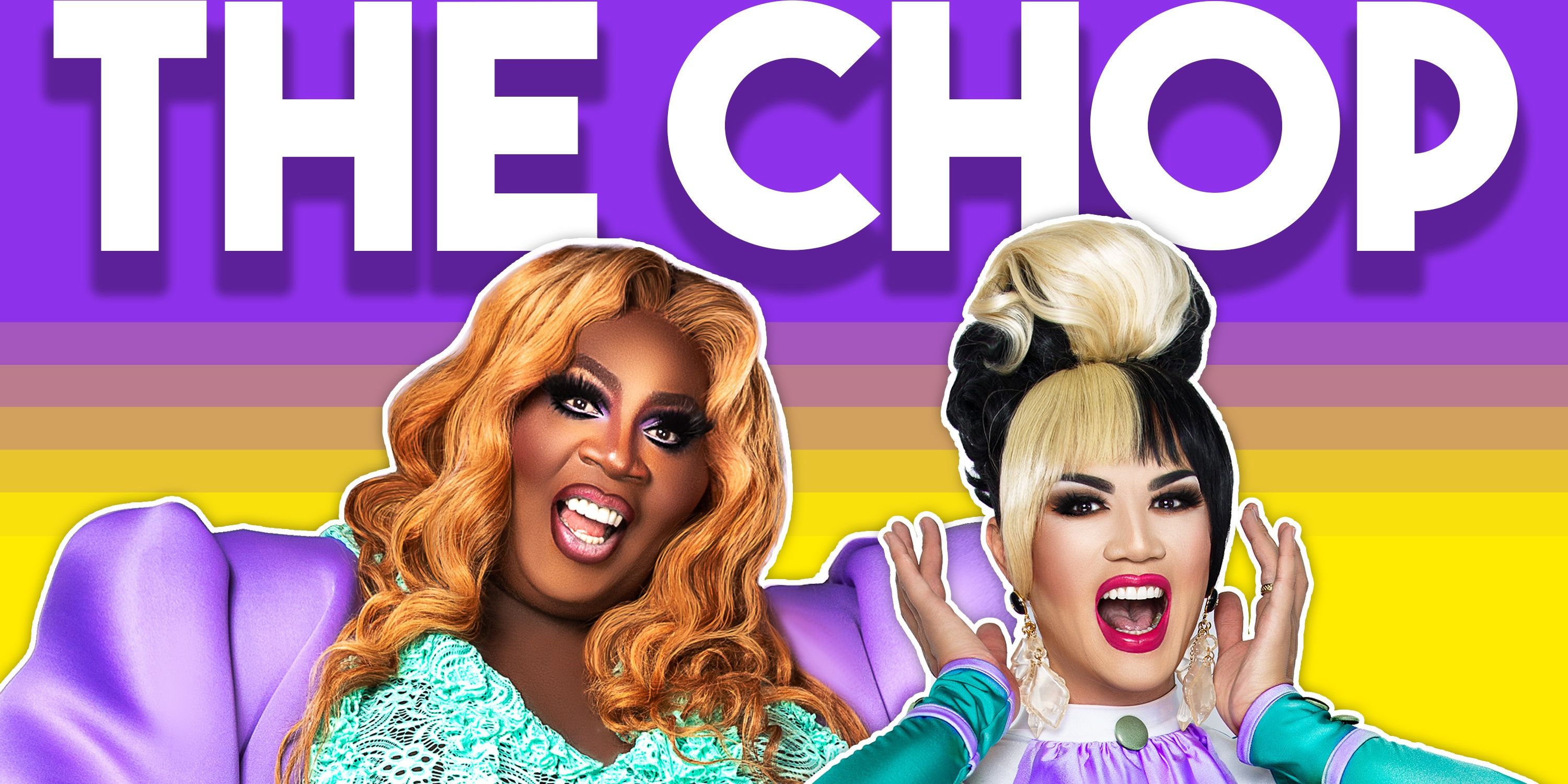 Latrice and Manila smiling on the cover of The Chop podcast 