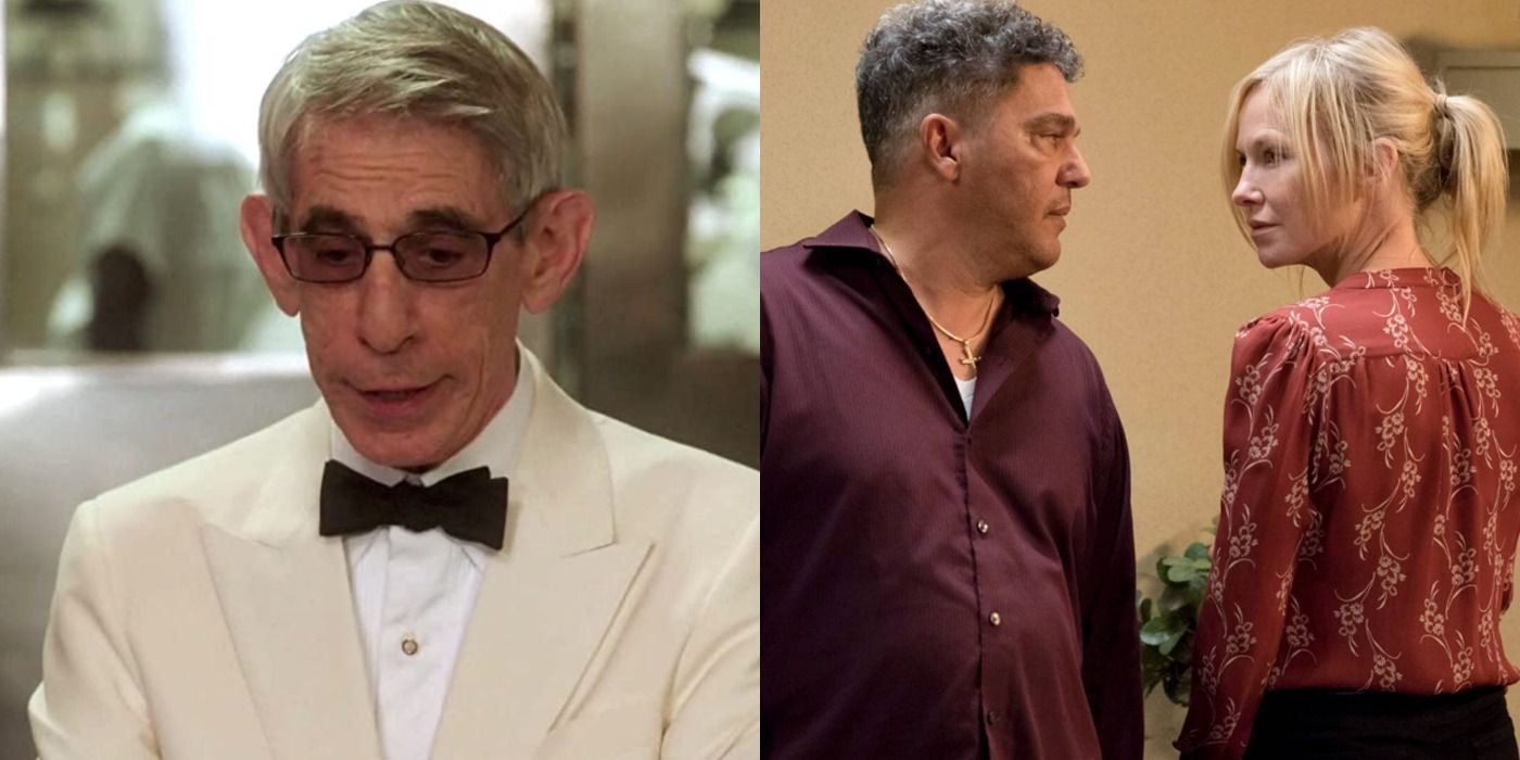 Split image showing Munch at a karaoke session and Rollins complaining about her job stagnation