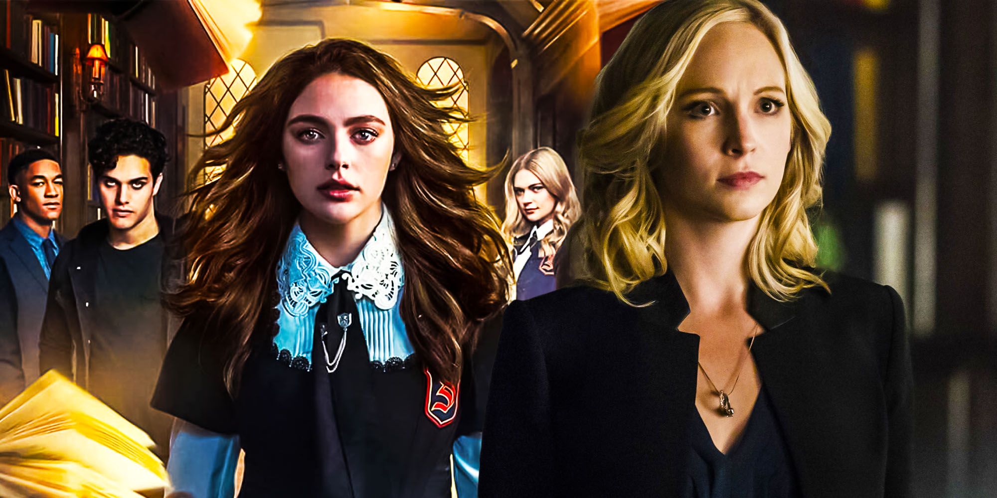 Legacies 4x20 Caroline Forbes And Hope Open The School