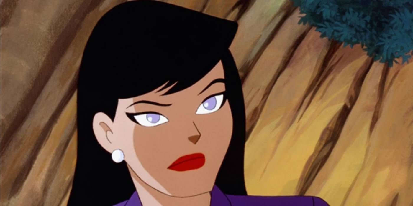 Lois Lane scolds Lana Lang in Superman The Animated Series image