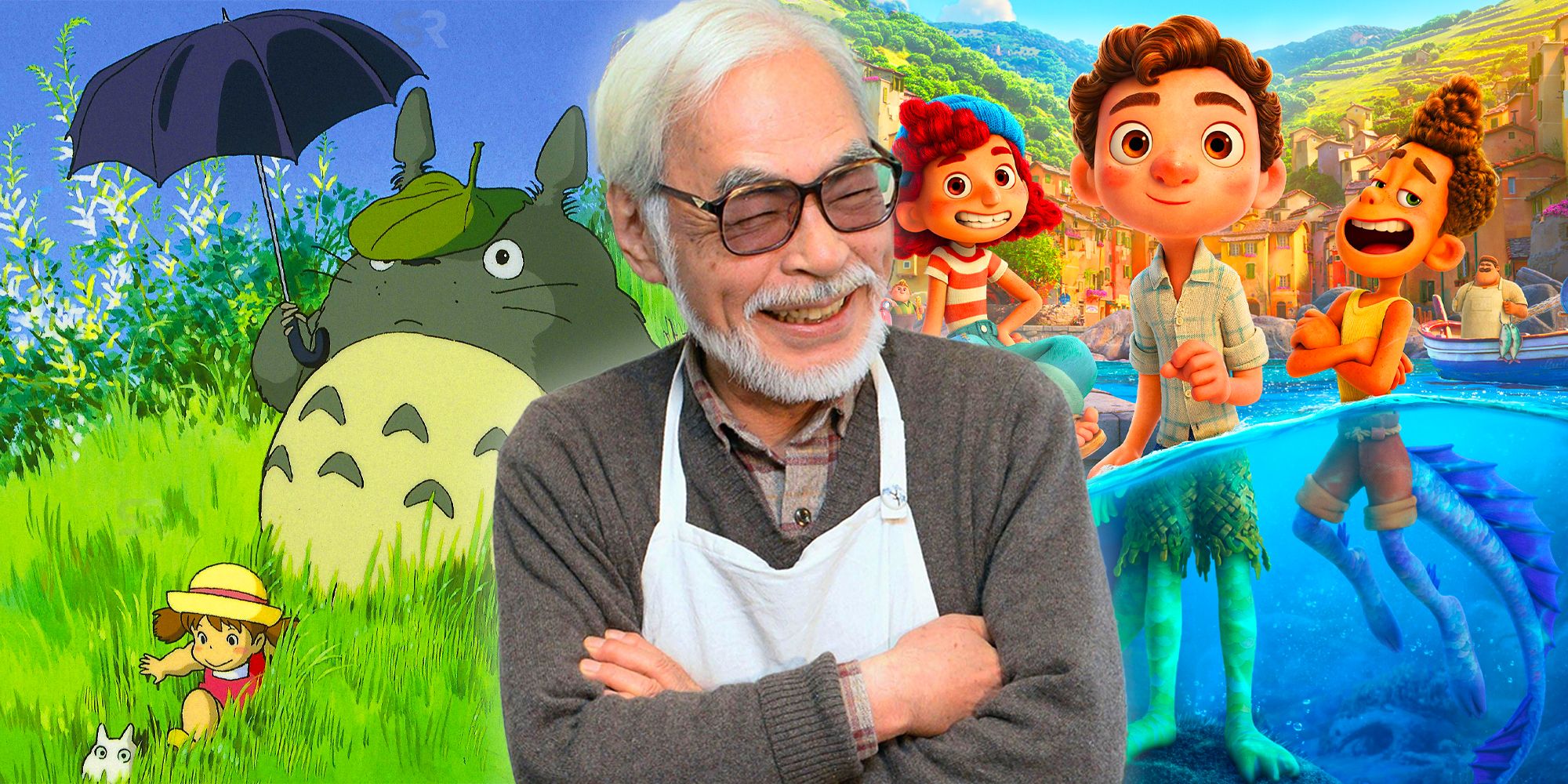 His movies are playful and so wonderful: How Hayao Miyazaki played a role  in inspiring Pixar's Luca