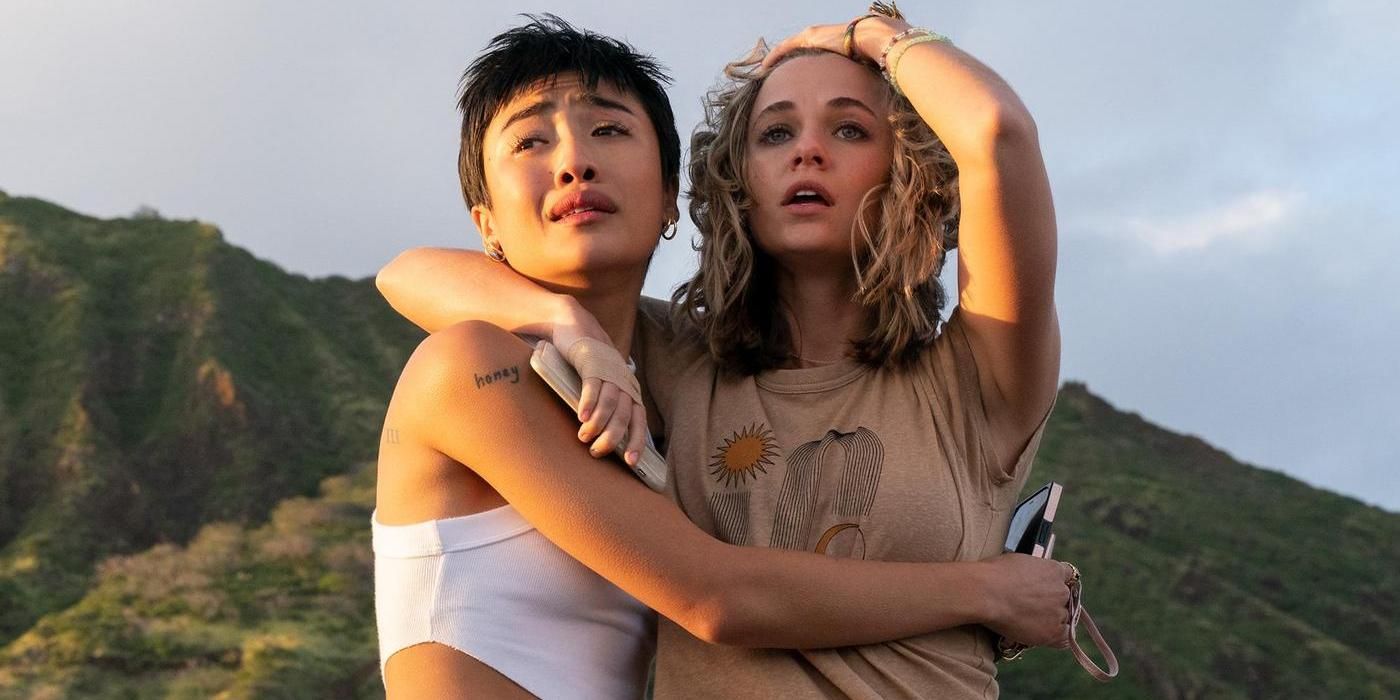 Margot and Alison in shock