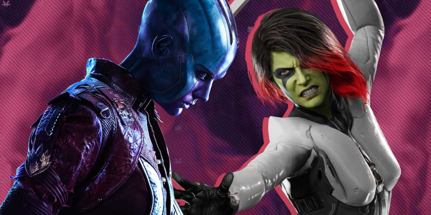 Marvel's Guardians of the Galaxy Game Gamora Nebula Alive
