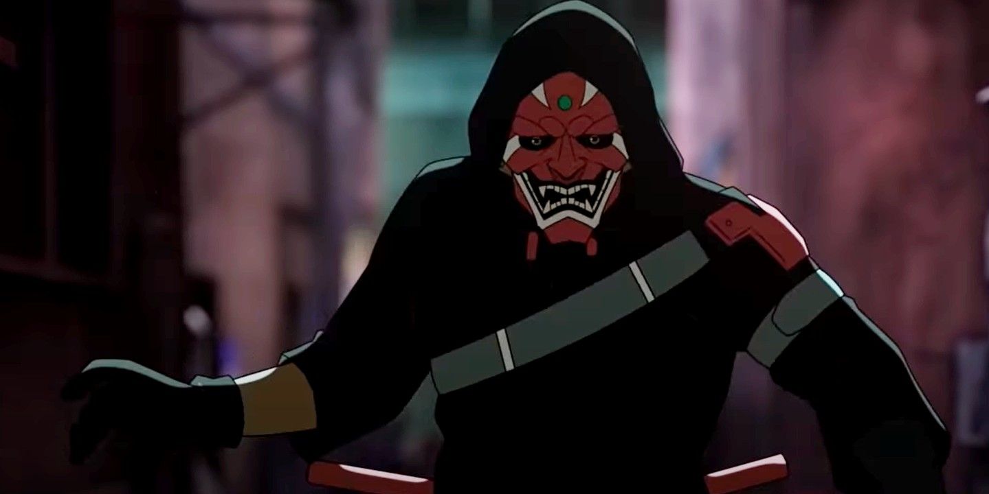 Marvel&rsquo;s Hit Monkey Villain Ogun Demon Mask Ninja