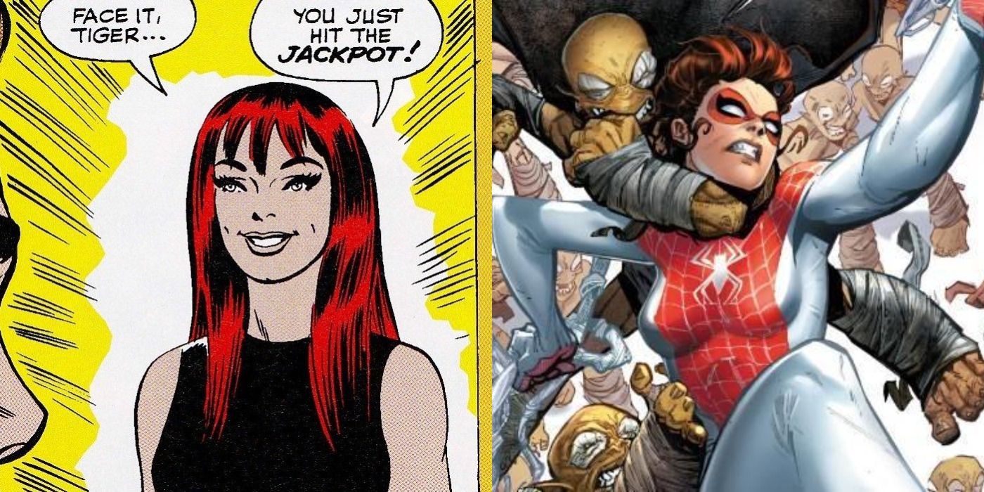 mary jane watson and spider man