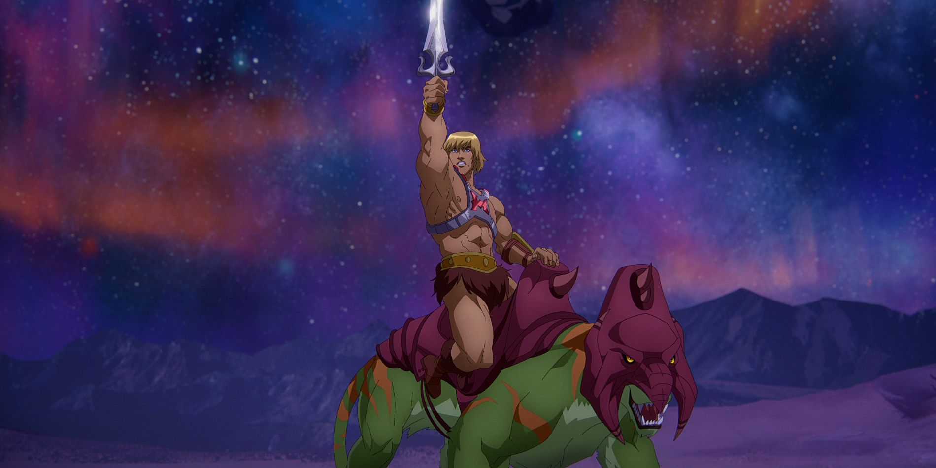 Masters of the Universe Revelation He-Man and Battle Cat