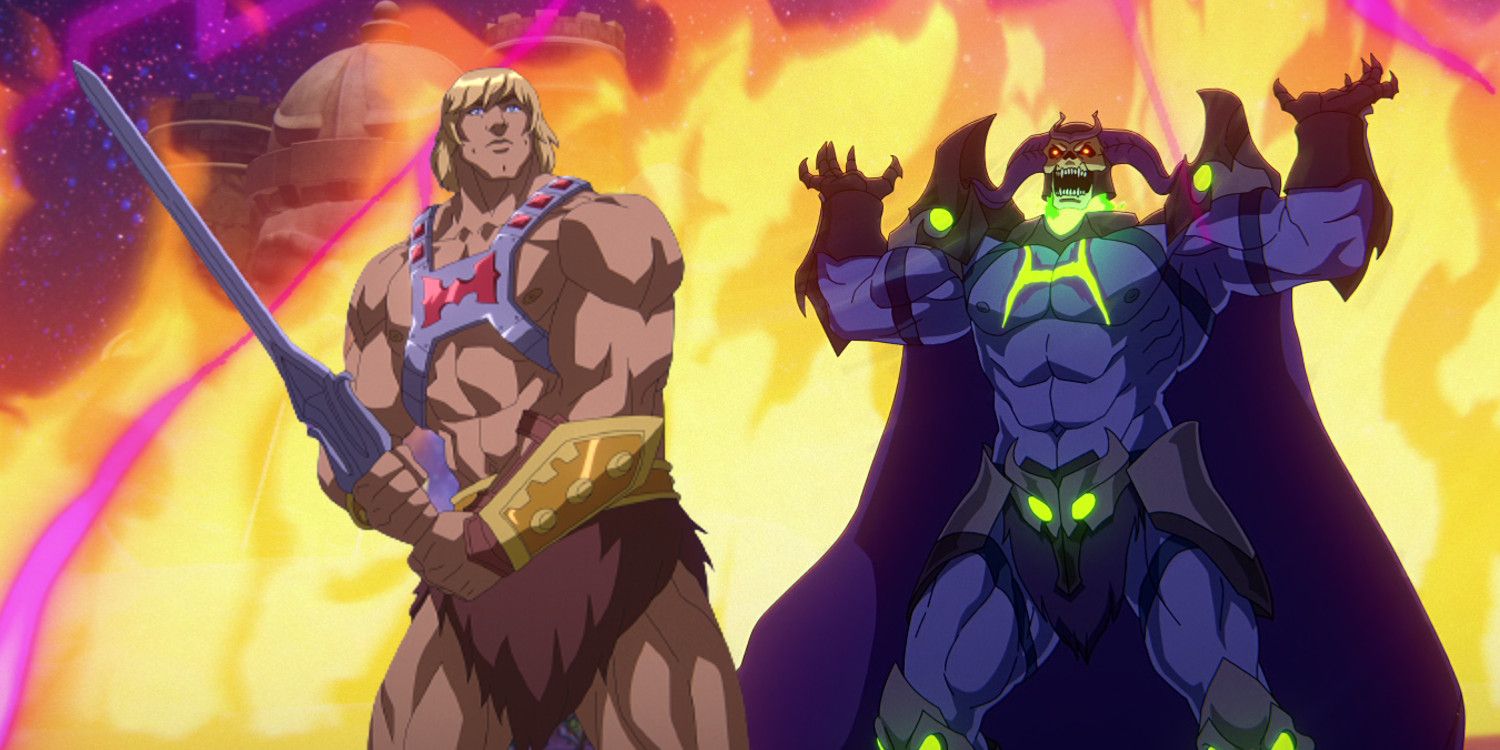Masters of the Universe Revelation He-Man and Skeletor