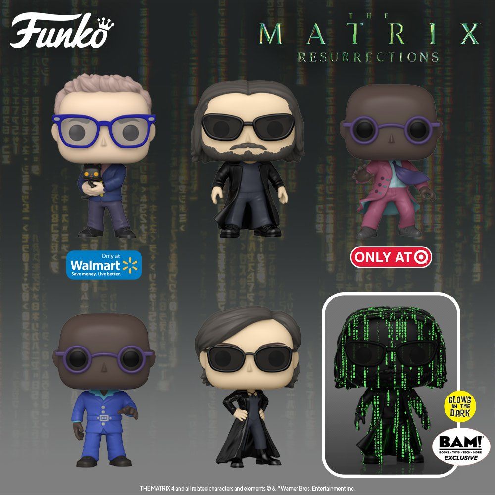 Matrix Resurrections Funko Pops