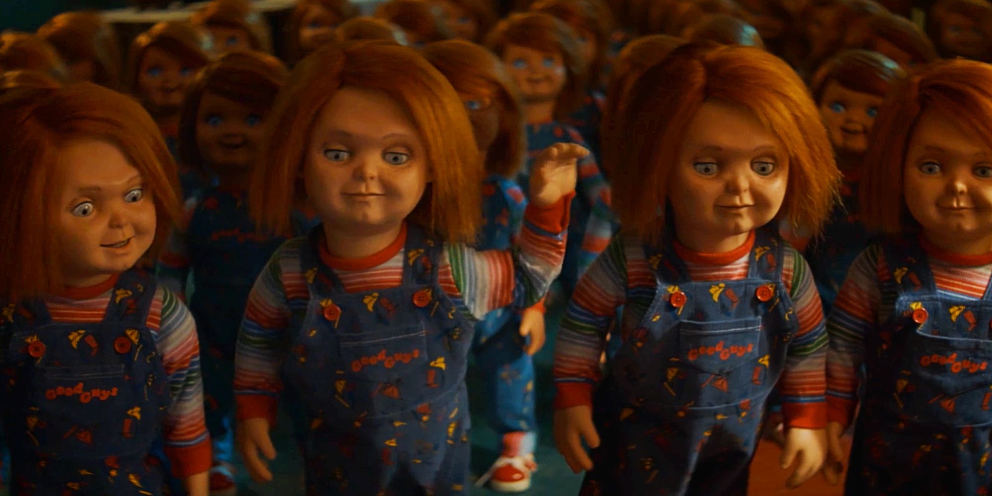 Meeting of Chucky Dolls in Chucky Episode 8