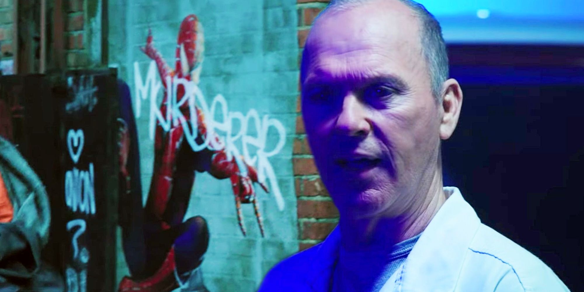 Abutre de Michael Keaton e Homem-Aranha de Tobey Maguire em Morbius