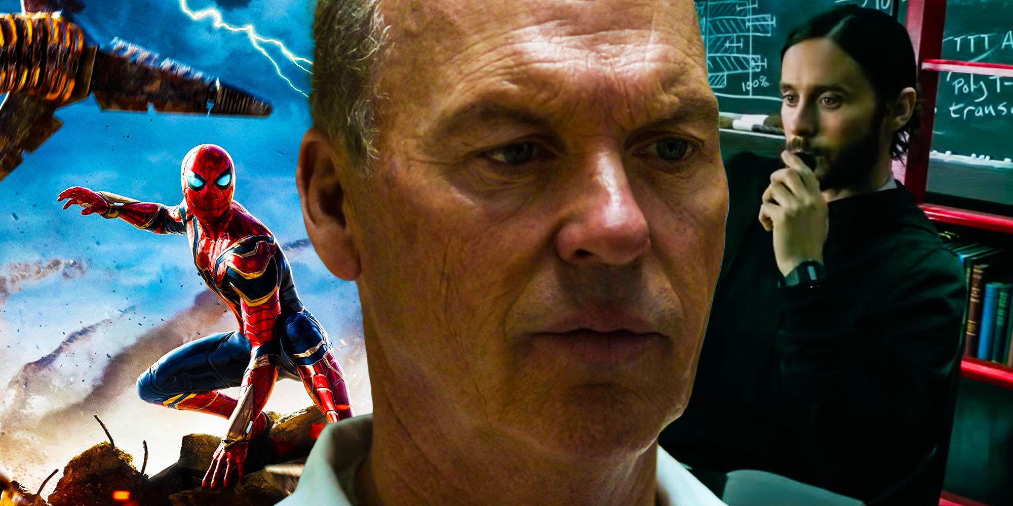 Michael keaton shooting more Vulture spiderman no way home morbius