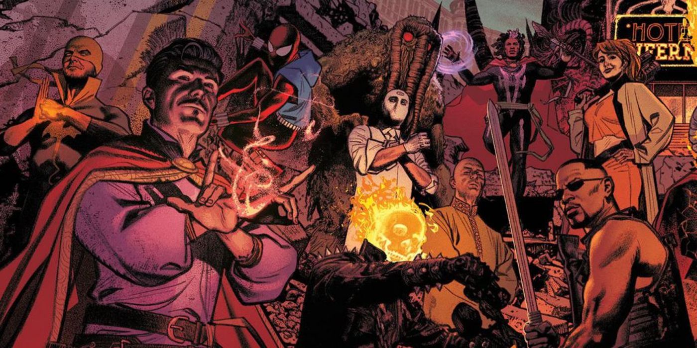 Marvel Doctor Strange Man-Thing comics