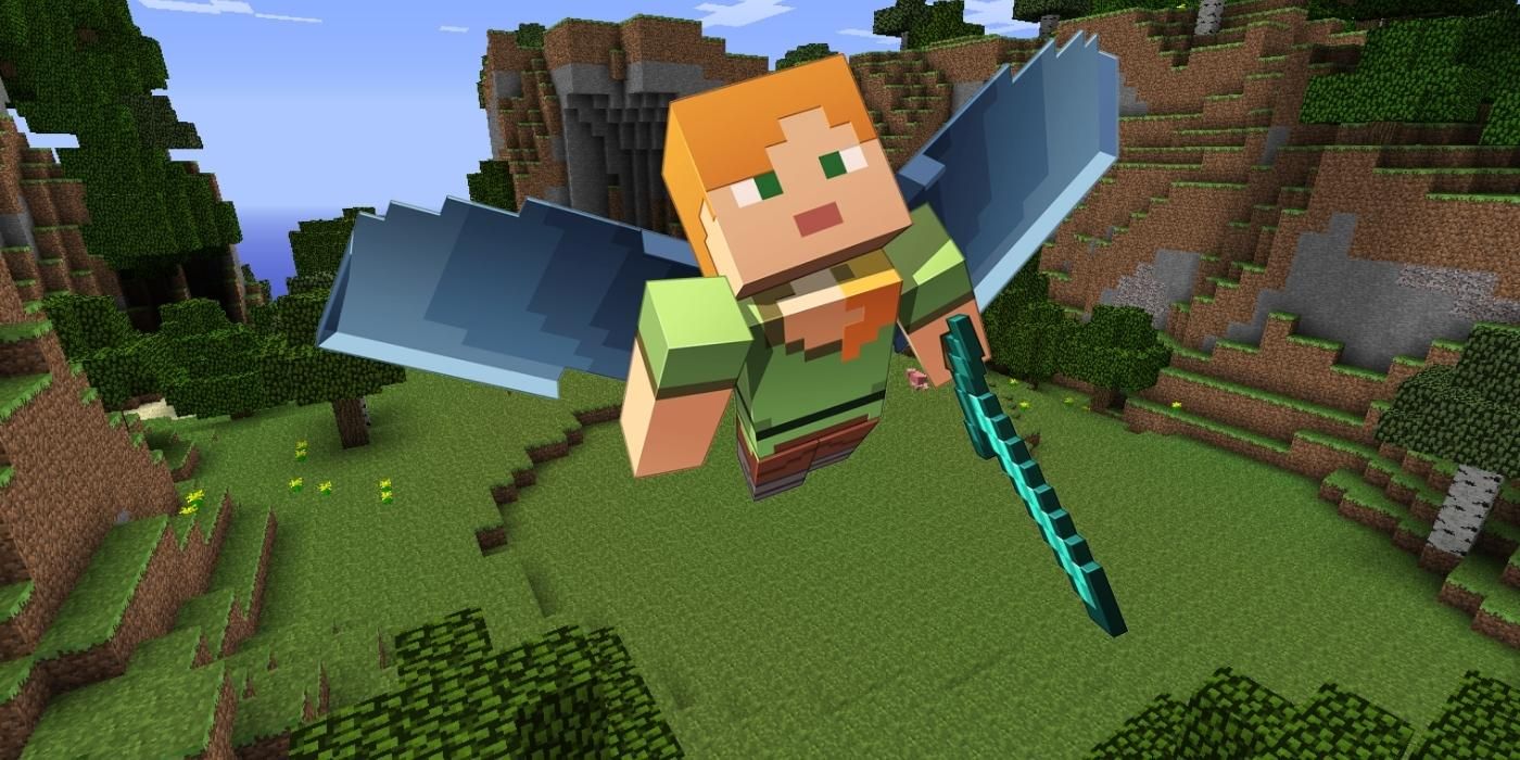 Minecraft Player Uses Potion &amp; Elytra To Jump Higher Than Ever