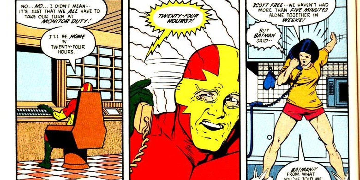 Mister Miracle Justice League International Header
