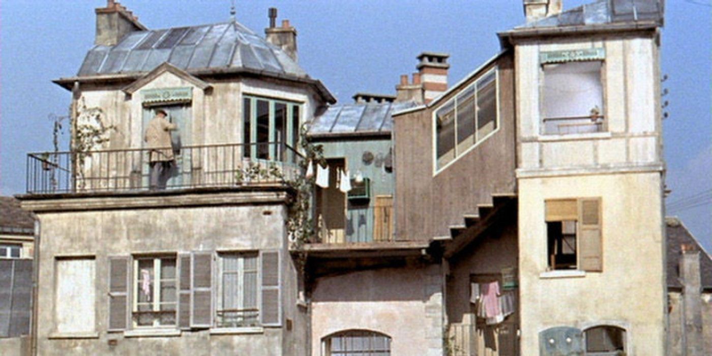 The building from the French film Mon Oncle