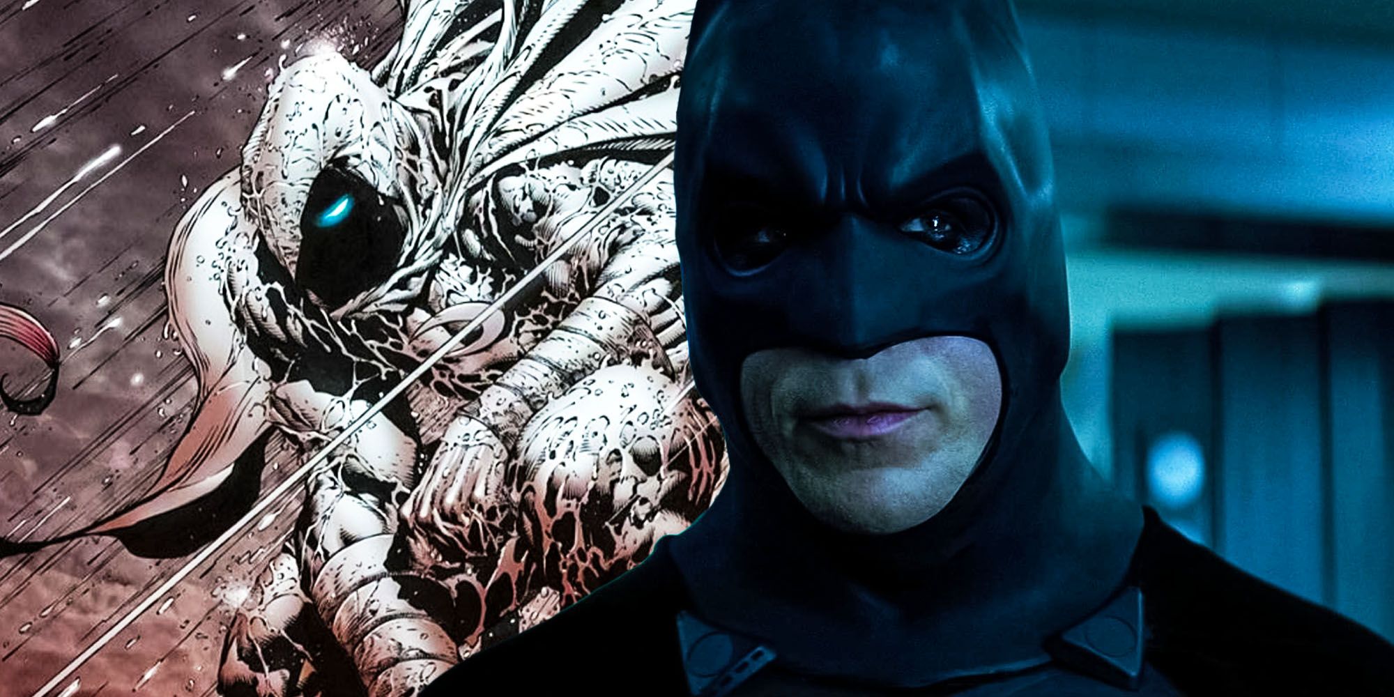 Batman vs Moon Knight Fanart Hilariously Mocks Their Glaring Similarities