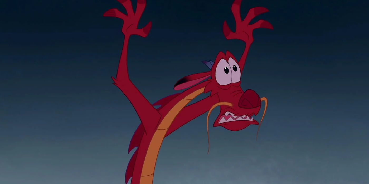 Mushu - &quot;They popped out of the snow, like daisies!&quot; - Mulan
