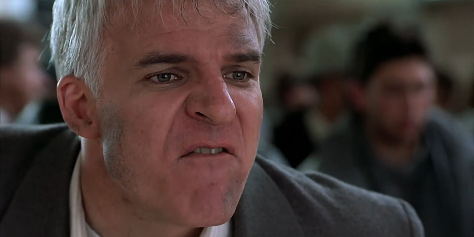 Neal throwing F-Bombs at the rental car clerk in Planes, Trains, & Automobiles