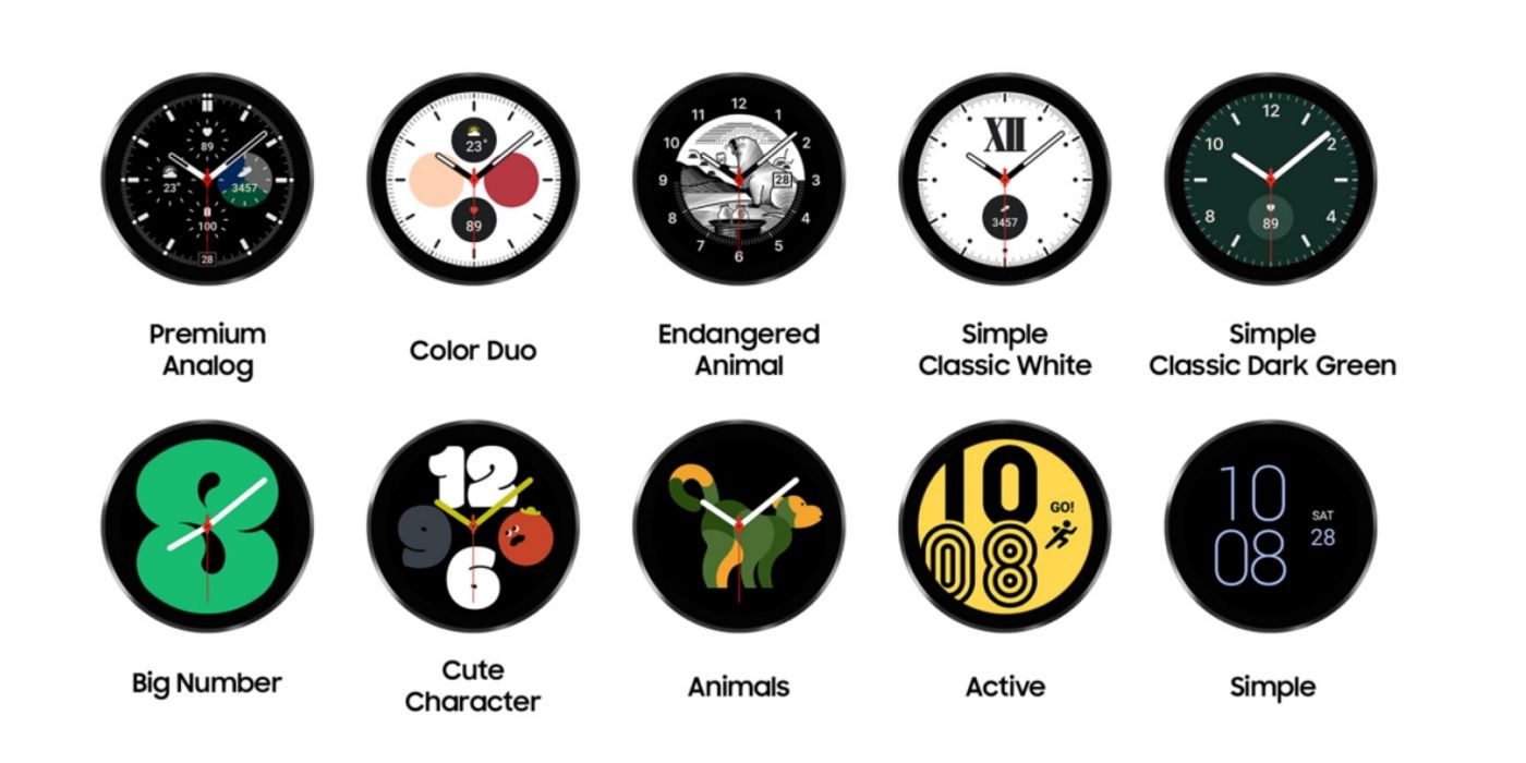 New Galaxy Watch Faces