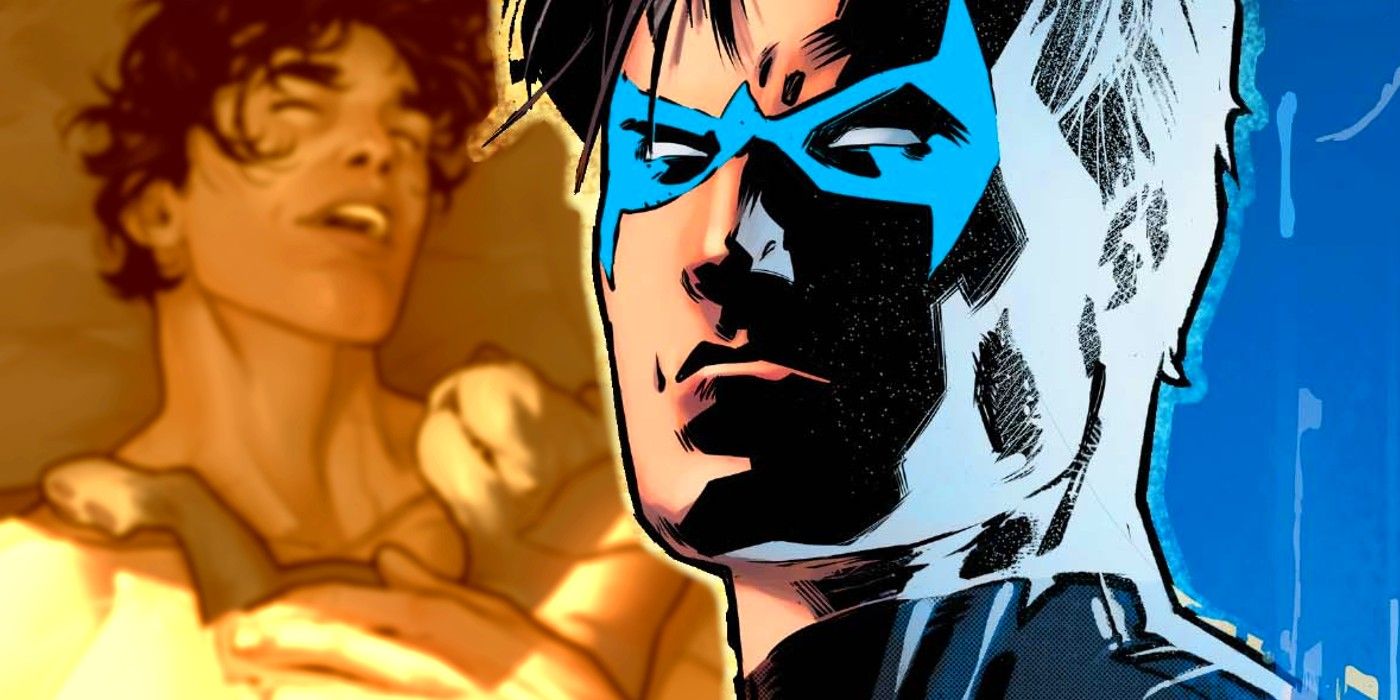 Nightwing's Ultimate Fan Service Cover Combines Rippling Abs and a Puppy